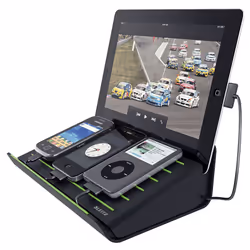 Leitz Complete Desktop Multicharger for mobile devices, Indoor, USB, 5 V, Black