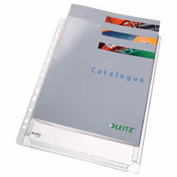 Expandable 20 mm fold allows for perfect filing of large documents and catalogues. Ideal for lever arch files and binders.- S ...
