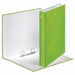 Leitz WOW Ring Binder Laminated Paper on Board 2 D-Ring A4 25mm Rings