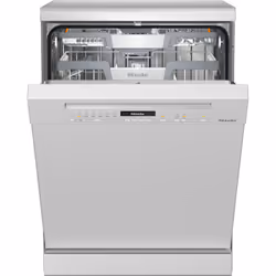 Miele G 7110 SC AutoDos Freestanding dishwashers, Freestanding, Full size (60 cm), White, Yellow, Buttons, LCD
