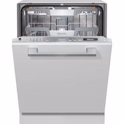 Miele G 7165 SCVi XXL AutoDos Fully integrated dishwasher XXL, Fully built-in, Full size (60 cm), Stainless steel, LCD, 1.8 m ...