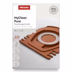 Miele CO HyClean Pure, Dust bag, Cylinder vacuum, Brown, White, Miele, Guard M1, 5 pc(s)