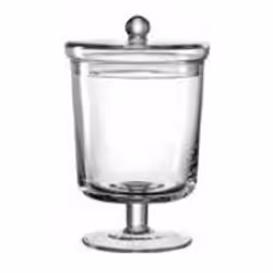 LEONARDO 18613, Universal container, Transparent, Detachable lid, Round, 160 mm, 250 mm