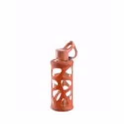 LEONARDO In Giro, 550 ml, Daily usage, Sports, Coral, Glass, Silicone, Adult, Man/Woman