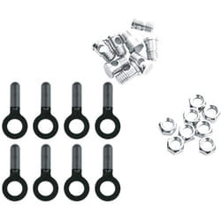 SKS 8X Bolts,Nuts & Endcaps For Chromoplastics/Longboard