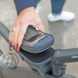 SKS TRAVELLER SMART Frame Bicycle bag 1.3 L Polyester Black, Grey - Additional view 4