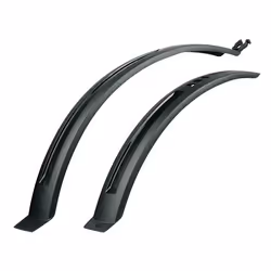 SKS HIGHTREK SET, Front & rear mudguards (set), Weatherproof, Waterproof, Black