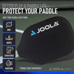 JOOLA Universal Pickleball Paddle Cover - Neoprene Sleeve Fits All Pickleball Paddles - Pickleball Accessory for Standard  Wide  & Elongated