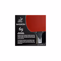 JOOLA Ping Pong Racket Table Tennis Bat Carbon X Pro ITTF Approved Professional Competition, Black/Grey, 2.0 MM Sponge