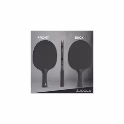 Joola Table Tennis Bat Set Consisting of 2 Table Tennis Bats + 8 Table Tennis Balls - Ideal for Families, Beginners and Professionals