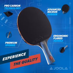 JOOLA Infinity Edge - Tournament Performance Ping Pong Paddle w/ Pro C