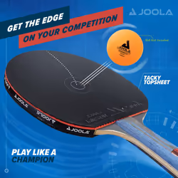 JOOLA Infinity Edge - Tournament Performance Ping Pong Paddle w/ Pro C