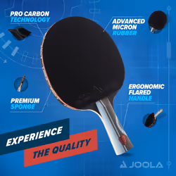 JOOLA Infinity Edge - Tournament Performance Ping Pong Paddle w/ Pro C