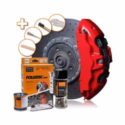 Brake Caliper Paint; FOLIATEC; aerosol 400, 125, 50 red