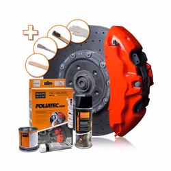 Brake Caliper Paint; FOLIATEC; aerosol 400, 125, 50 red