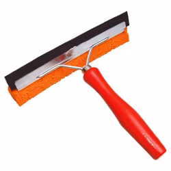Car window cleaning brush; CARPOINT; with sponge, with rubber blade