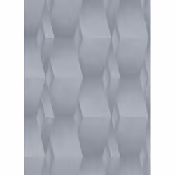 Erismann 3D Effect Geometric Textured Geo Wallpaper Paste The Wall Luxury Roll - 10046-10 Silver