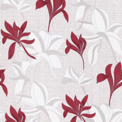 Erismann Luna 2 Floral Red Wallpaper 10241-06