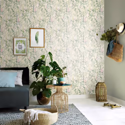 Erismann Casual Chic Cottage Green Wallpaper 10258-05