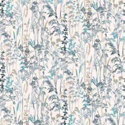 Erismann Casual Chic Cottage Teal Wallpaper 10258-18