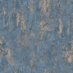 Erismann Casual Chic Distressed Industrial Concrete Blue Wallpaper