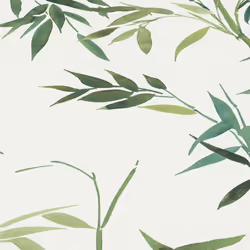 Erismann Select Martinique Bamboo Leaf Green Wallpaper 10388-07