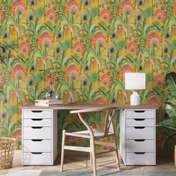 Erismann Select Martinique Tropical Mustard Wallpaper 10390-20