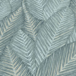 Martinique Leaf Textured Vinyl Wallpaper Erismann - Sage