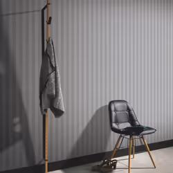 Erismann Abode Heritage Stripe Grey Wallpaper 05551-10