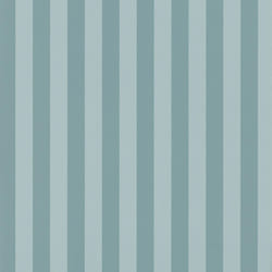Erismann Abode Heritage Stripe Duck Egg Blue Green Wallpaper
