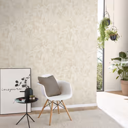 Play of Light Palm Leaf Textured Vinyl Wallpaper Erismann