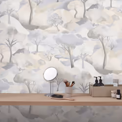 Gentle Landscape Textured Vinyl Wallpaper Erismann