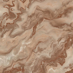 Elle Decoration Mystic Spell Textured Vinyl Wallpaper - Mocha/Rose Gold