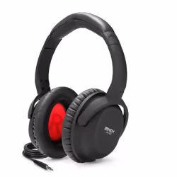 Lindy NC-60 Wired Active Noise Cancelling Headphones, Wired, Music, 20 - 20000 Hz, 203 g, Headset, Black