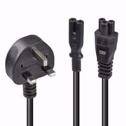 The Lindy IEC splitter cables are ideal for powering multiple devices from one IEC power source. Suitable for use with PC ...