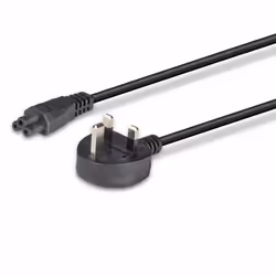 Lindy 1m UK 3 Pin to C5 Mains Cable, lead free - Additional view 5
