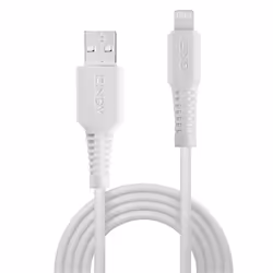 Lindy 0.5m USB to Lightning Cable white