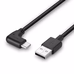 Lindy 1m USB 2.0 Type A to Right-Angled USB-C Cable - Additional view 5