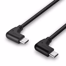 Lindy 1m USB 2.0 Right-Angled USB-C to Right-Angled USB-C Cable - Additional view 5