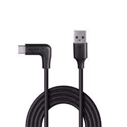 Lindy 1.5m USB 3.2 Type A to C Cable, 90° Right Angle, 10Gbps - Additional view 2