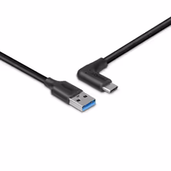 Lindy 1.5m USB 3.2 Type A to C Cable, 90° Right Angle, 10Gbps - Additional view 3