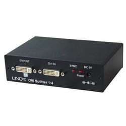 Lindy DVI Video Splitter, 4 Port 4x DVI