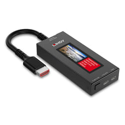 Lindy HDMI 8K60 Signal Analyzer Professional diagnostic tool for HDMI AV signal
