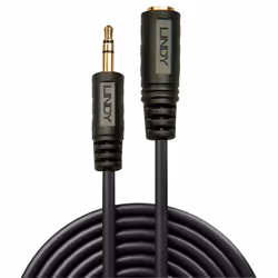 Lindy 5m Premium Audio 3.5mm Jack Extension Cable