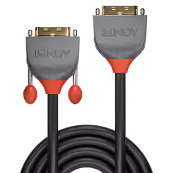 Lindy 5m DVI-D Dual Link Extension Cable, Anthra Line