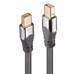 Lindy 2m CROMO Mini DisplayPort Cable, 2 m, Mini DisplayPort, Mini DisplayPort, Male, Male, 4096 x 2160 pixels