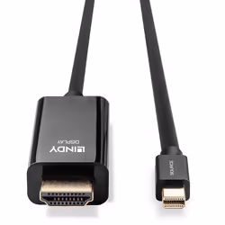 Lindy 1m Mini DisplayPort to HDMI 10.2G Cable - Additional view 4