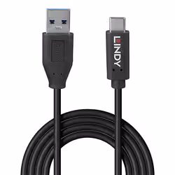Lindy 36970 USB cable USB 3.2 Gen 2 (3.1 Gen 2) 0.5 m USB A USB C Black - Additional view 2