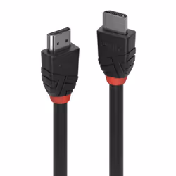 Lindy 7.5m 8K60Hz HDMI Cable, Black Line, 7.5 m, HDMI Type A (Standard), HDMI Type A (Standard), 48 Gbit/s, Black