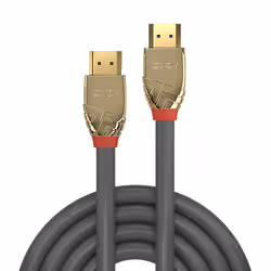 Lindy 0.5m High Speed HDMI Cable, Gold Line